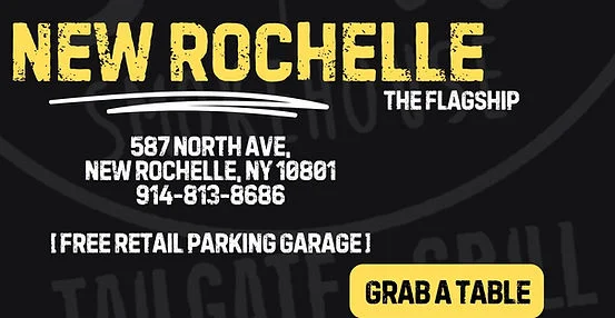 Restaurant exterior of New Rochelle flagship location