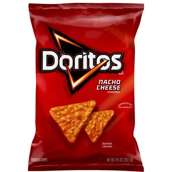 Doritos Nacho Cheese Flavored Tortilla Chips
