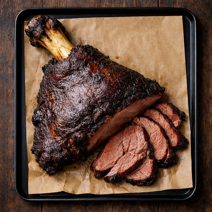 Dress Blue BBQ - Steamship Round Dress Blue BBQ - Steamship Round
