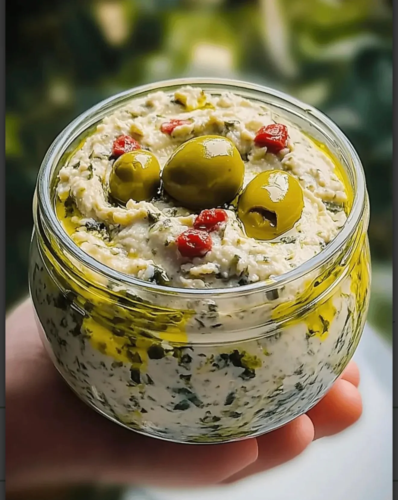 Creamy Olive Dip