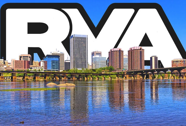Richmond skyline with RYA logo overlay
