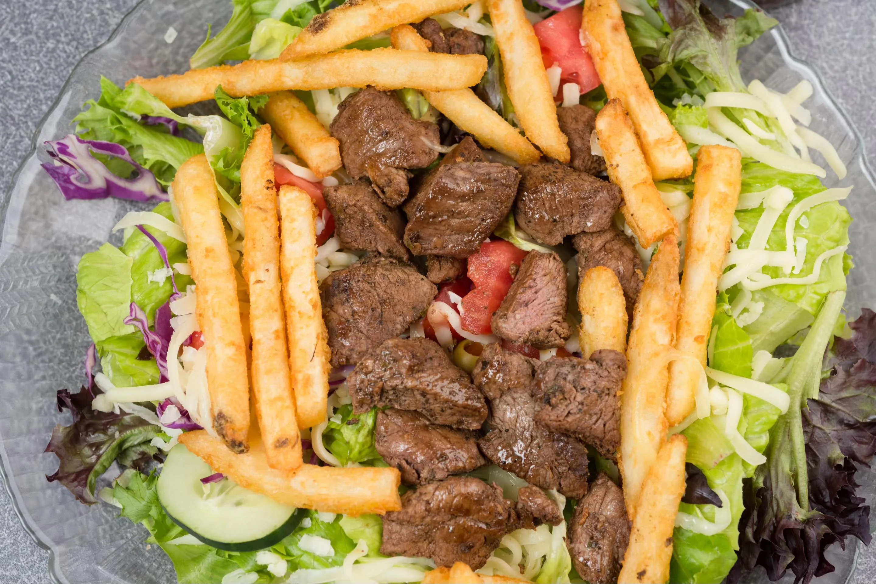 Pittsburgh Steak Salad