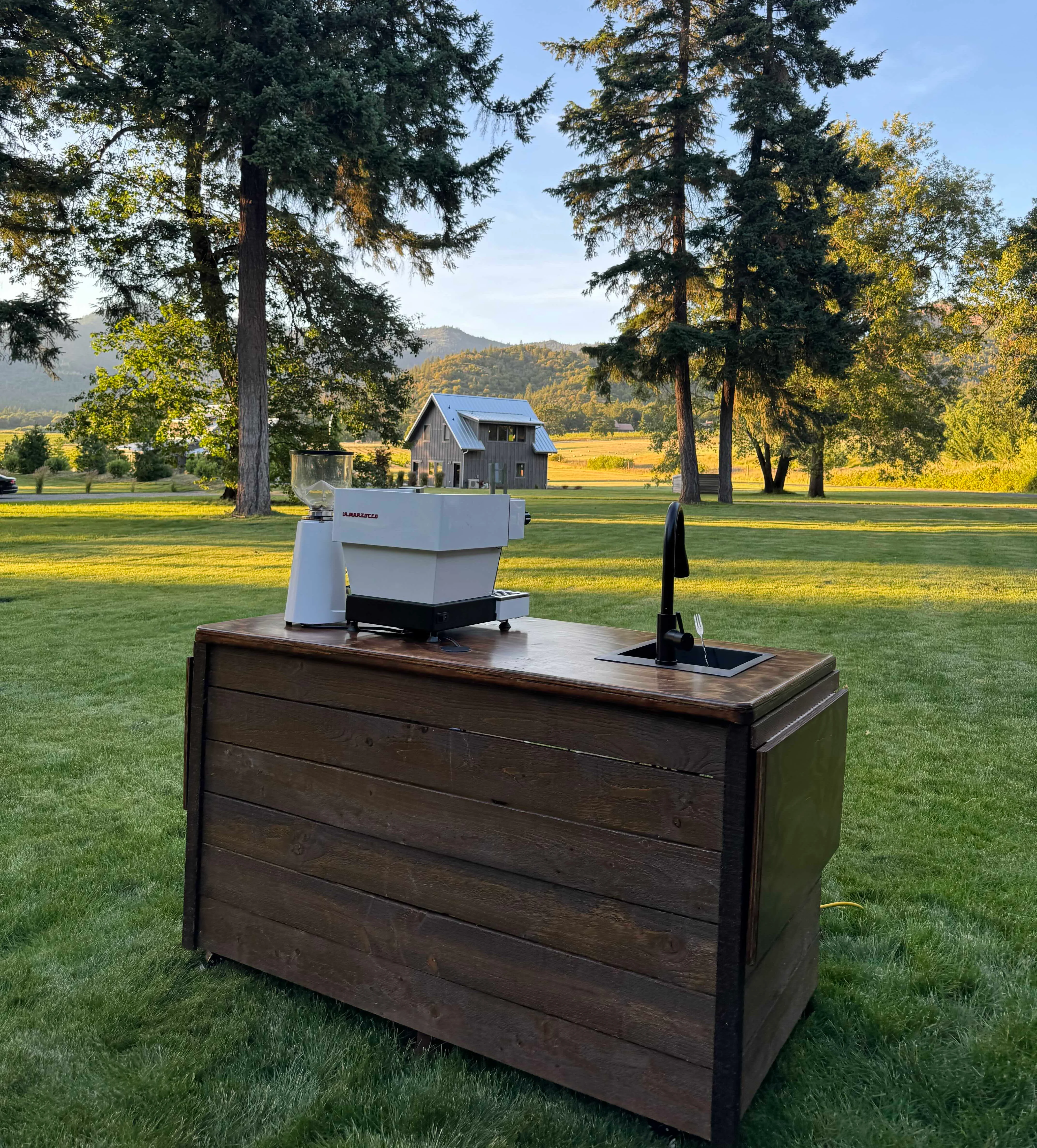 Coffee Cart for weddings