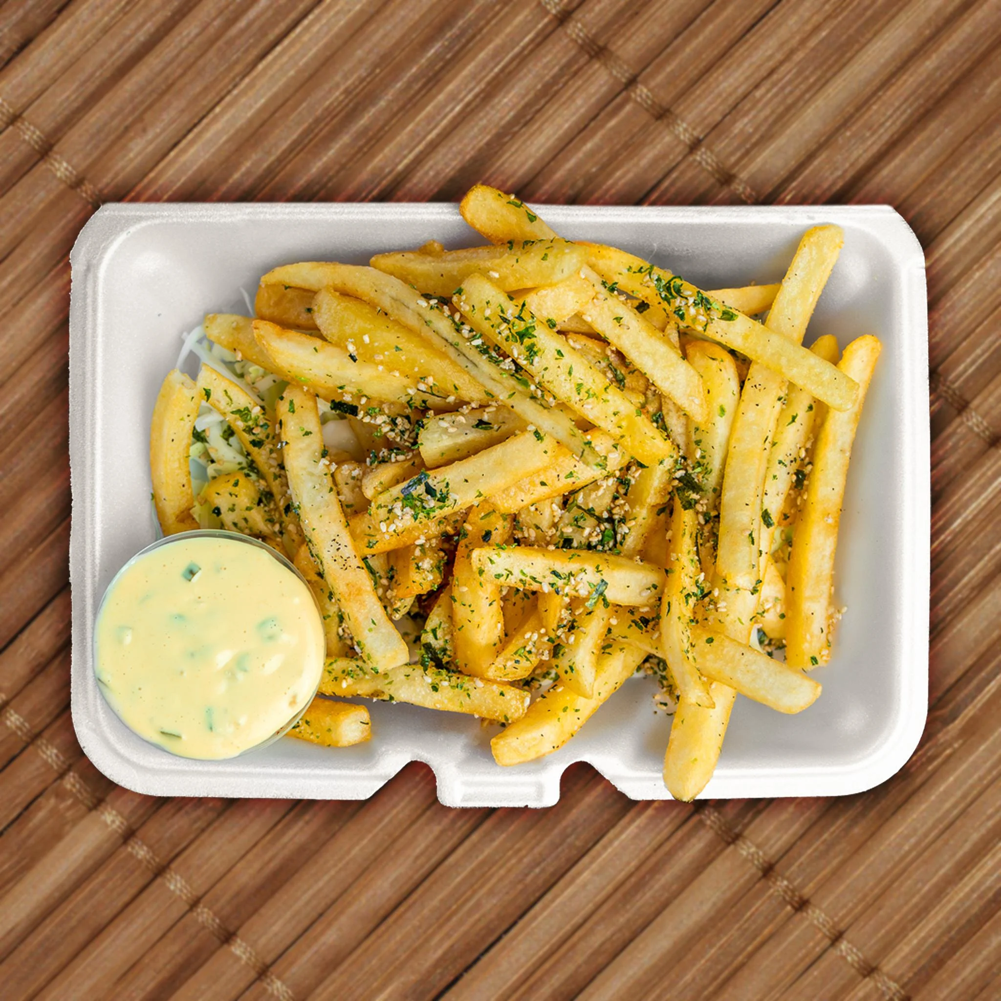 Garlic Furikake Fries