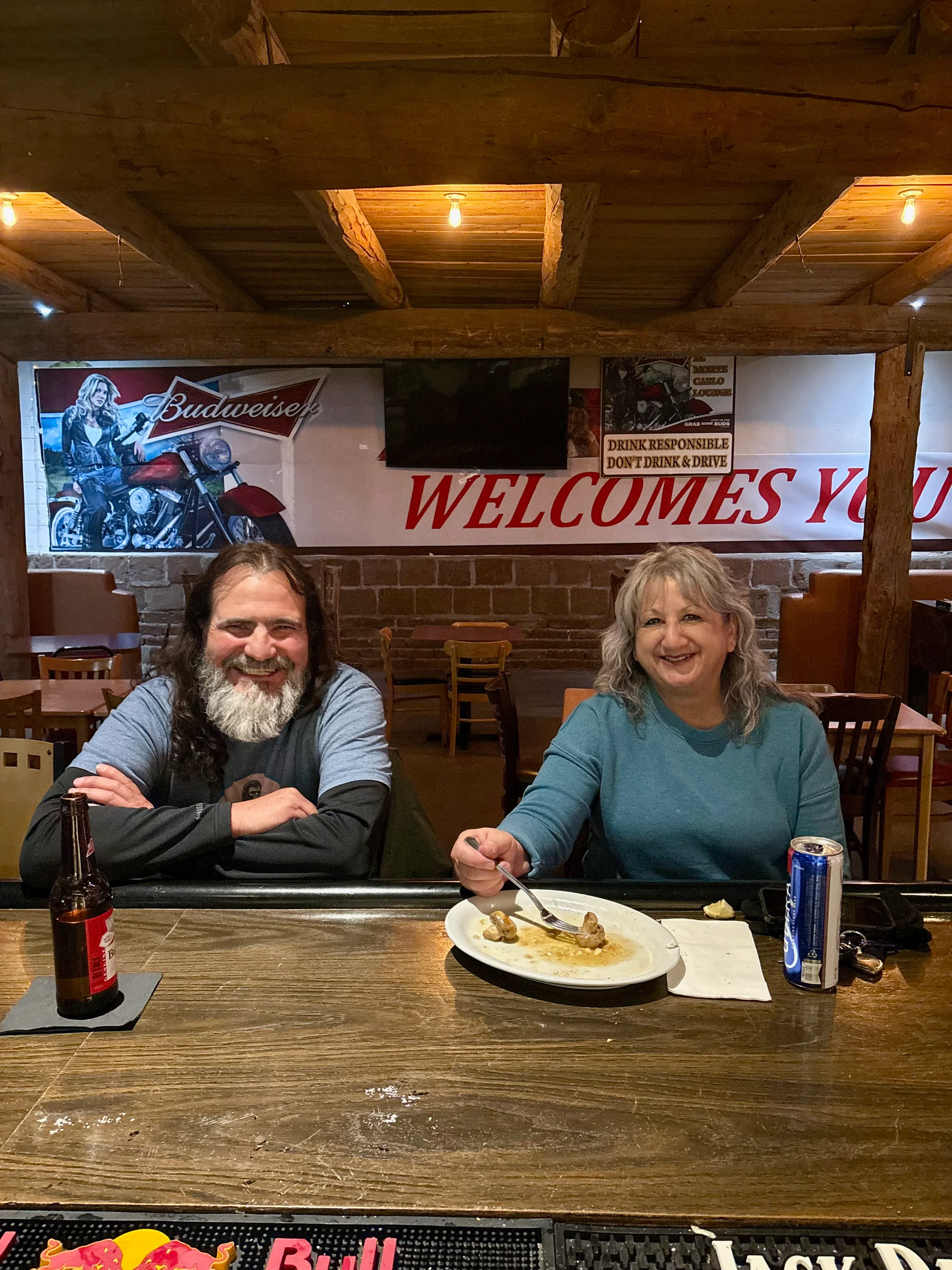 Cozy restaurant interior with patrons enjoying a meal