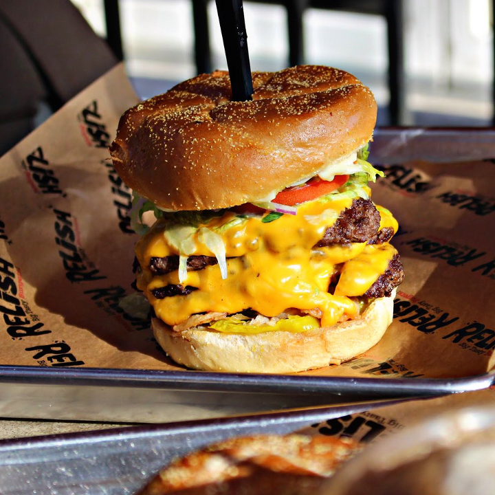 Built-In Relish Burgers