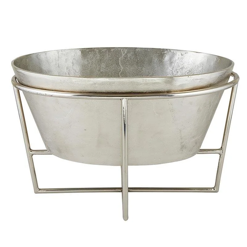 N6522 Aluminum Wine Cooler - Silver