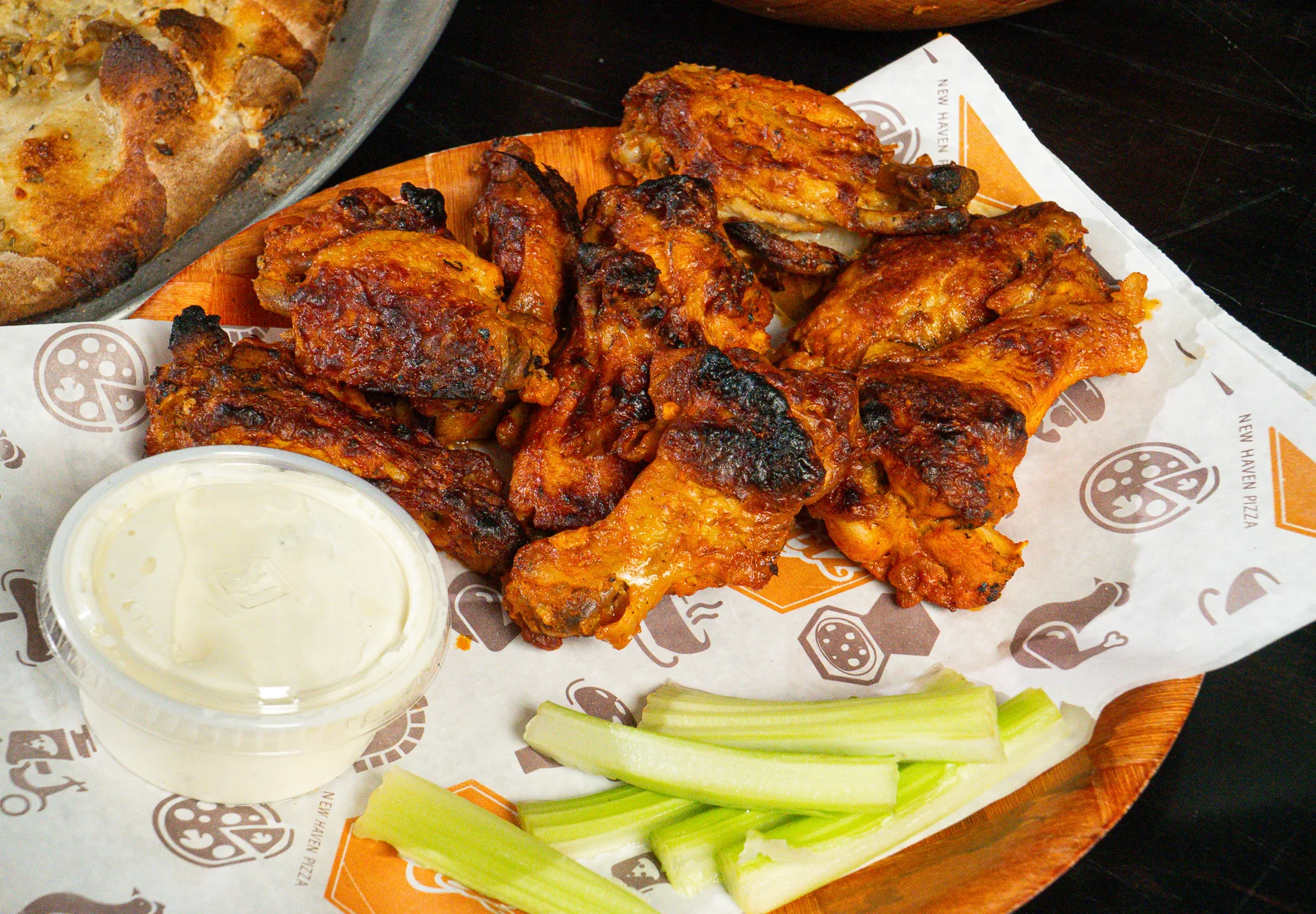 Plain Chicken Wings.