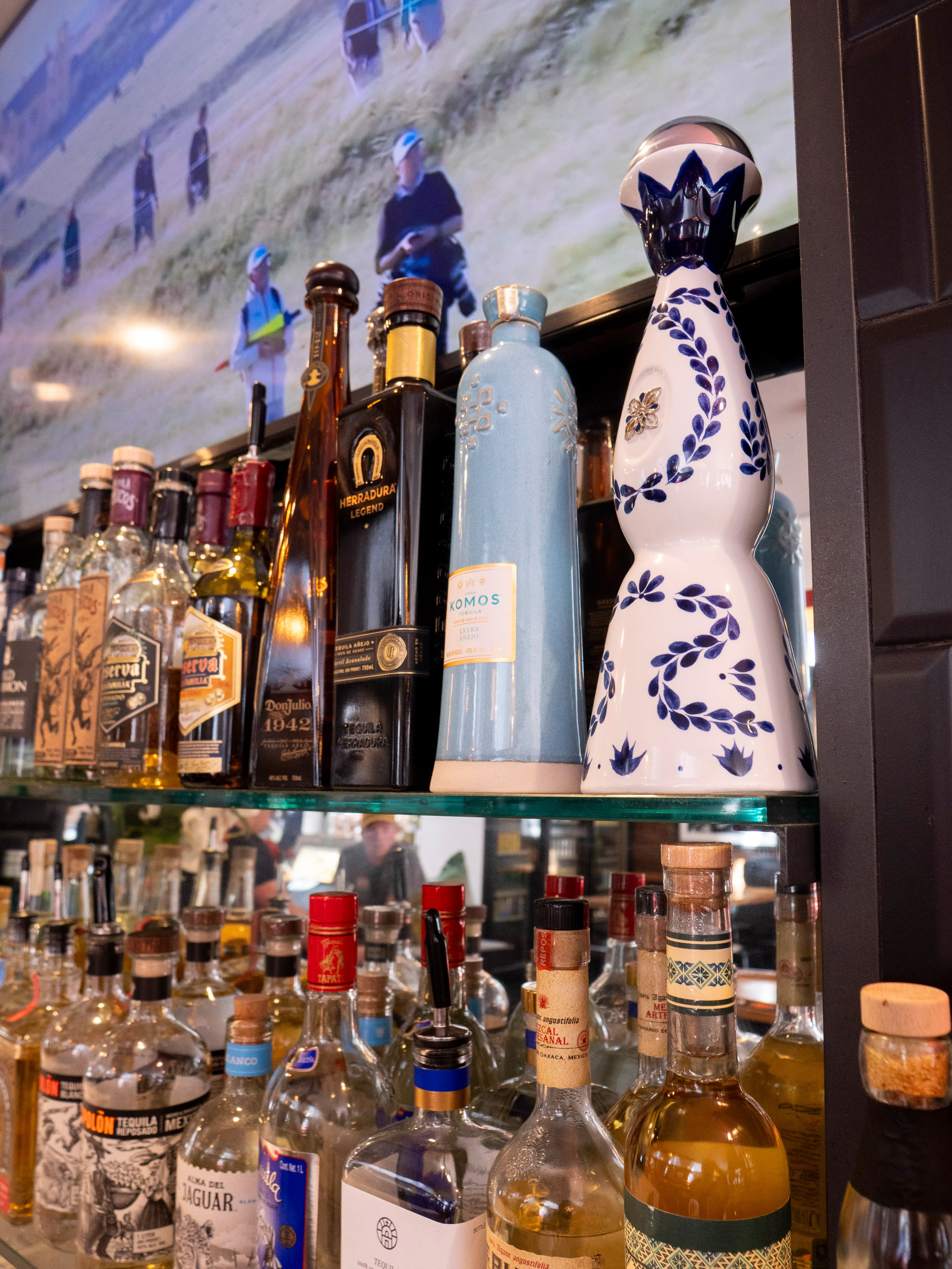 Tequila selection