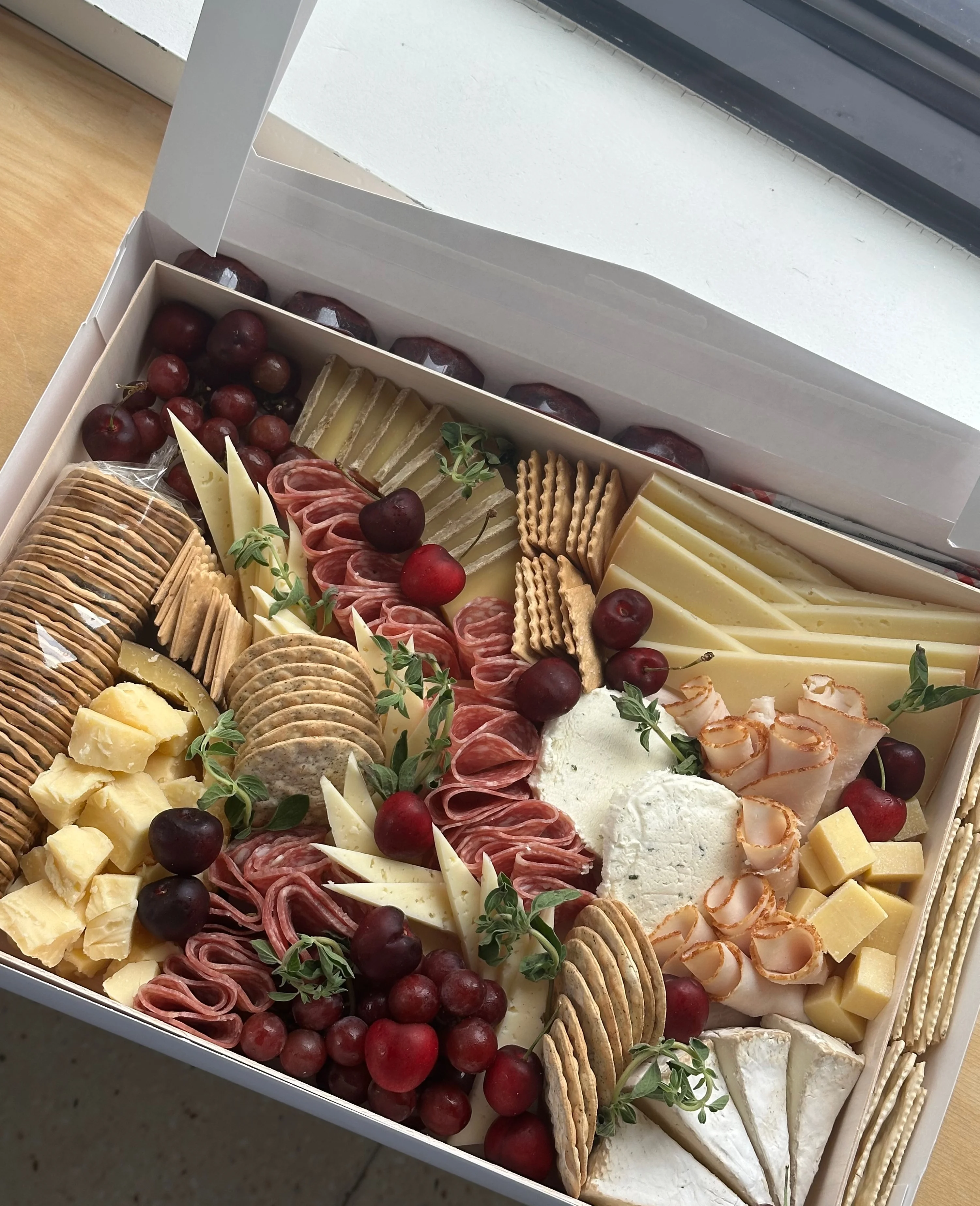 Single Serve Cheese & Charcuterie Boats