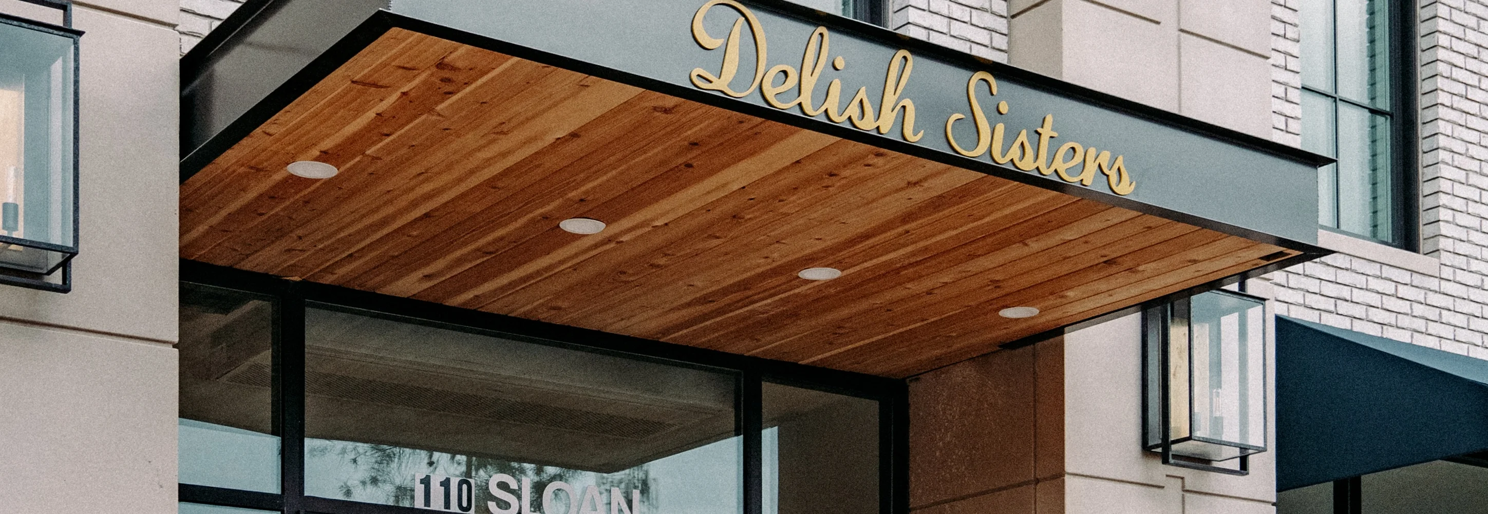 Delish Sisters entrance