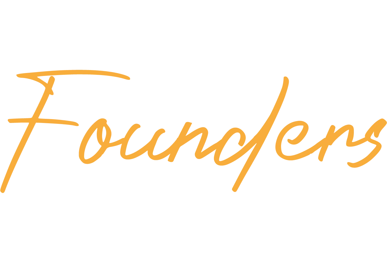 Stylish logo design for Founders restaurant branding