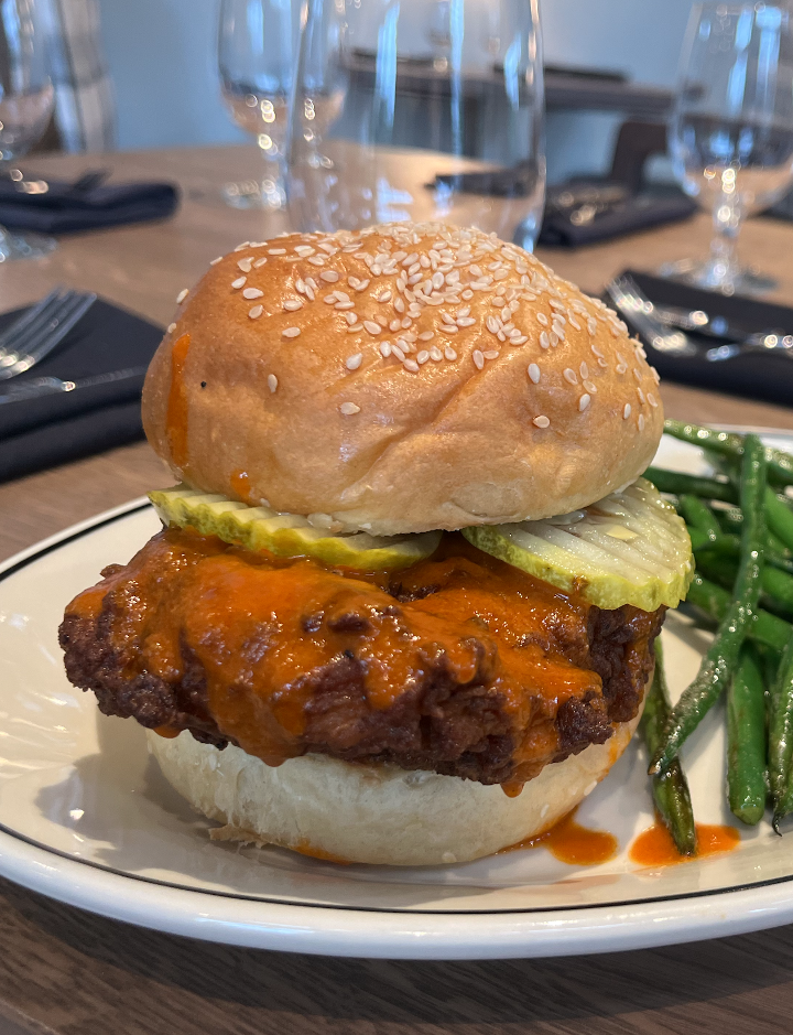 Buffalo Chicken Sandwich at The James