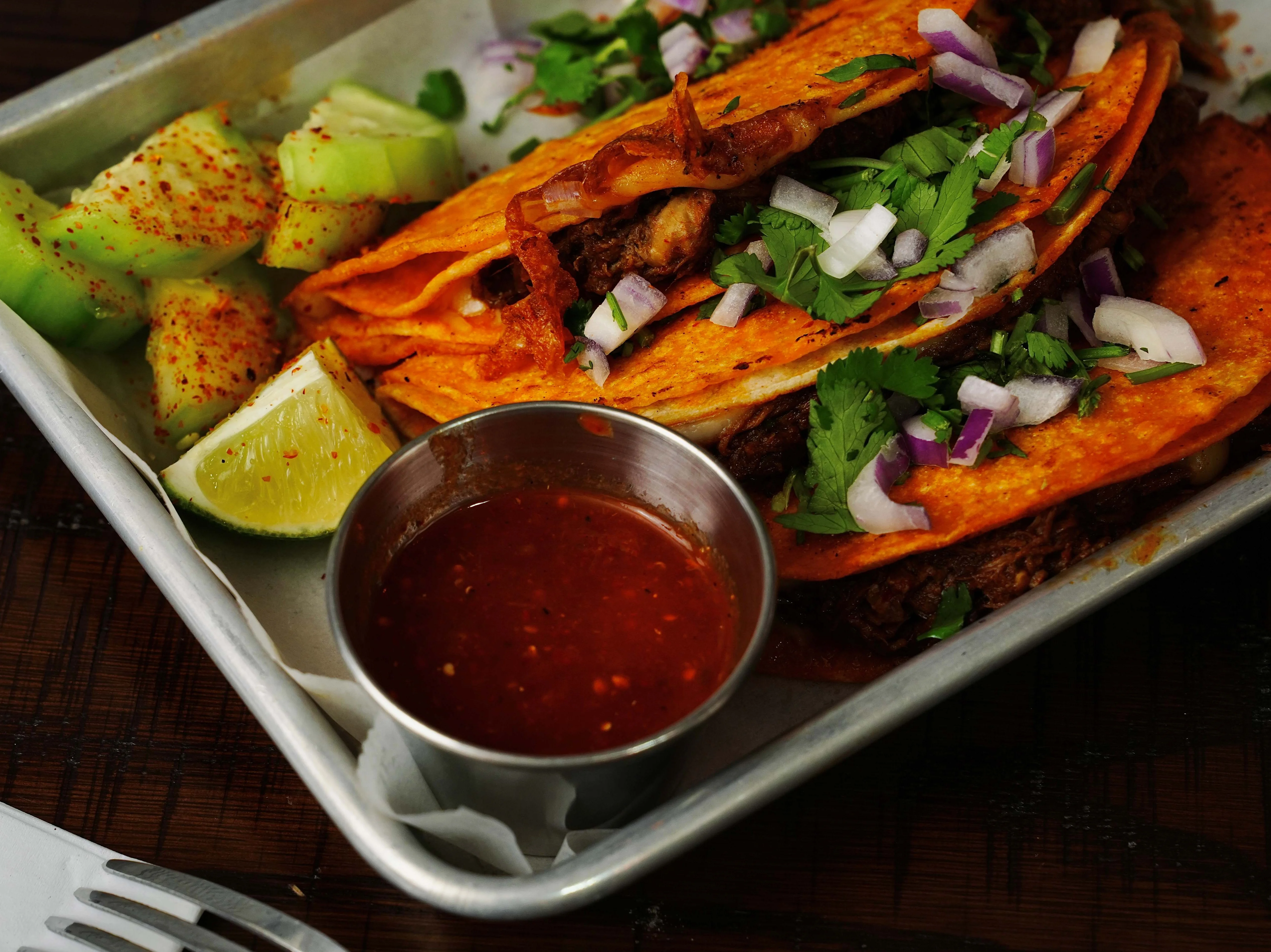 #1 Quesa-Birria Taco Combo