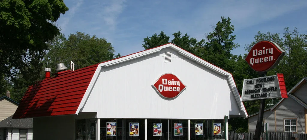 The Dairy Queen storefront in Romeo, MI