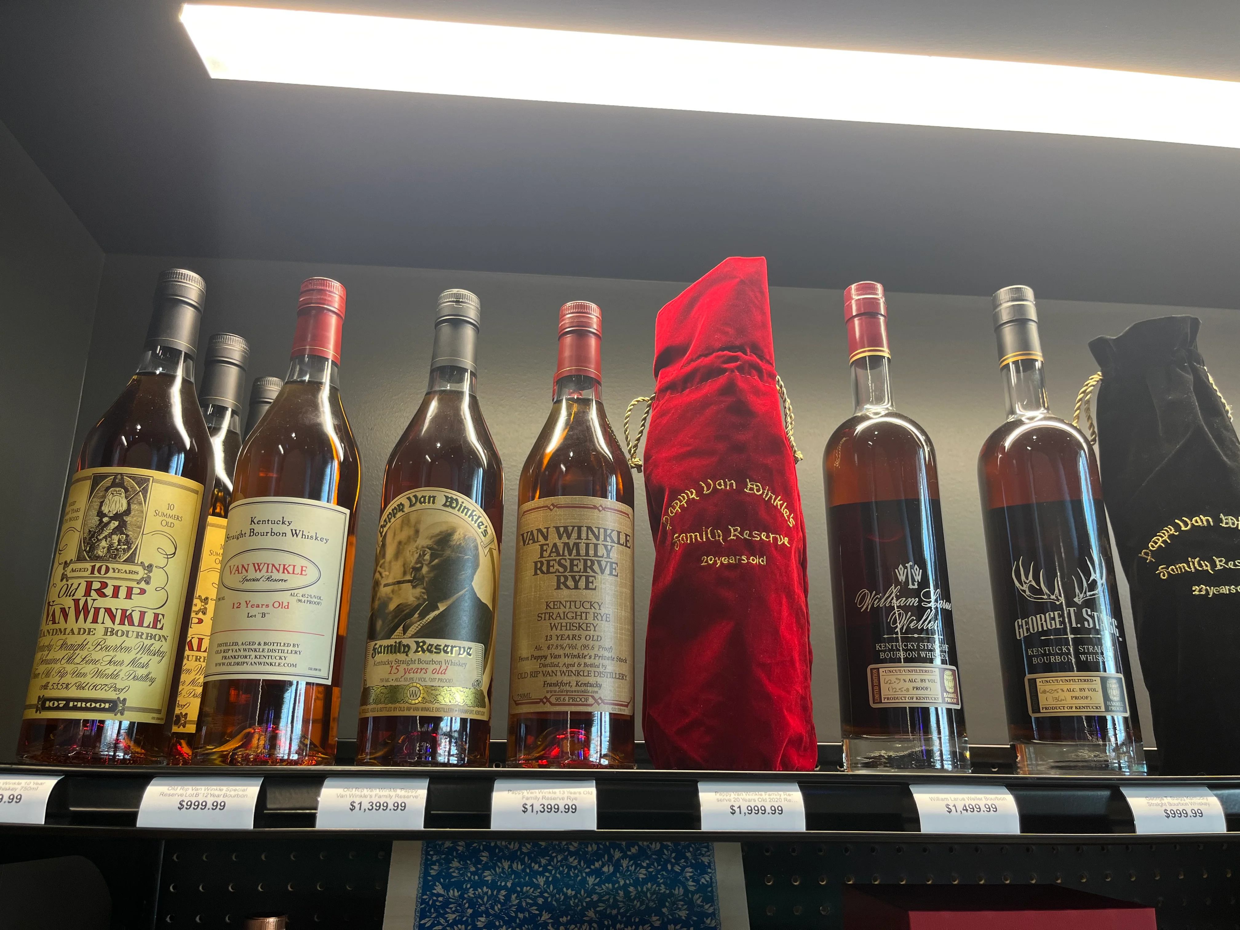 An aisle of beverages