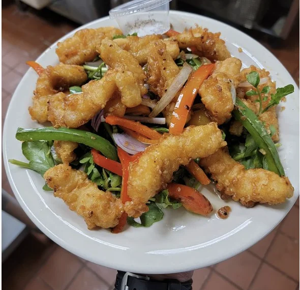 Salt & Pepper Calamari (Muc Rang Muoi)
