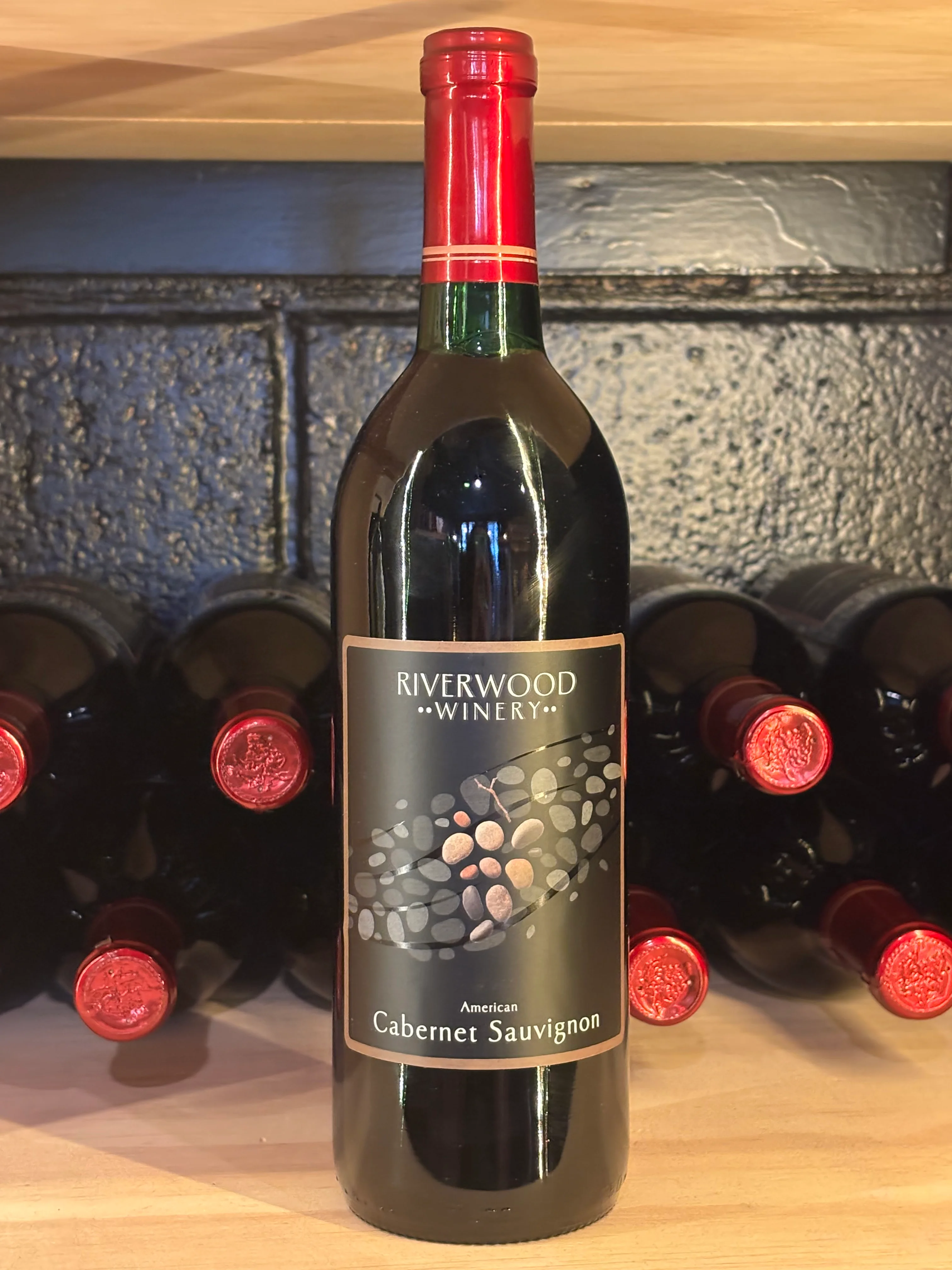 Bottle of American Cabernet Sauvignon from Riverwood Winery