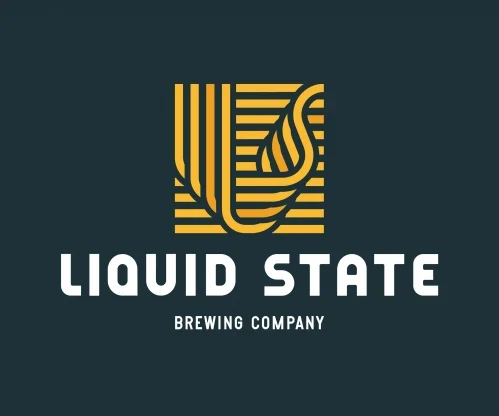 Logo of Liquid State Brewing Company with modern design