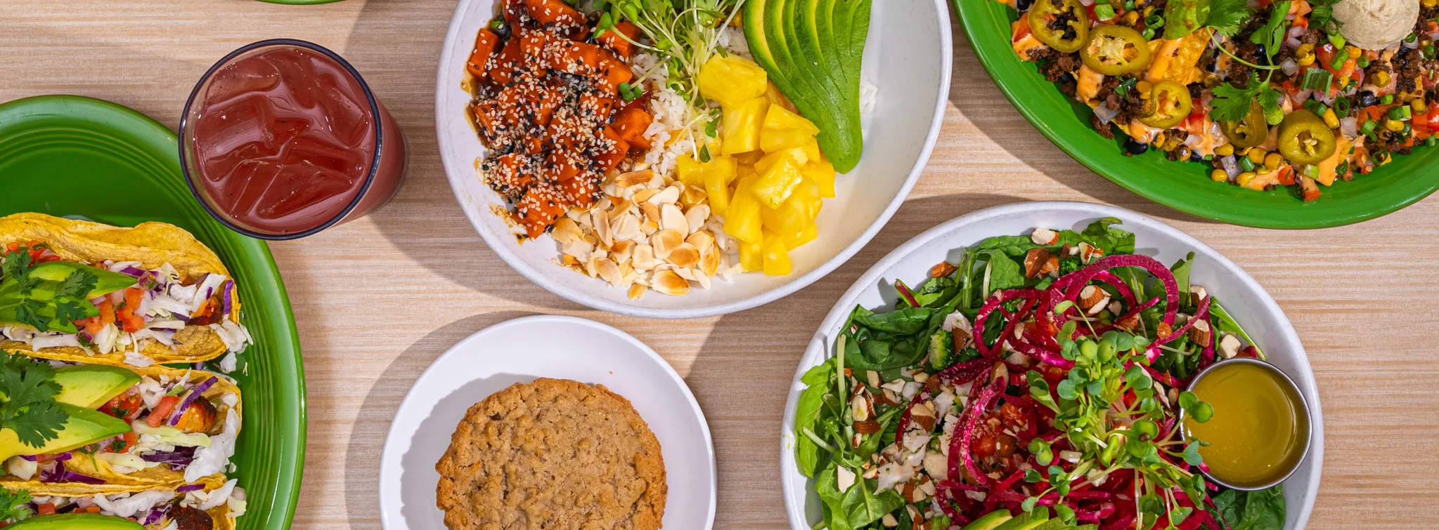 Amazing, fresh vegan food