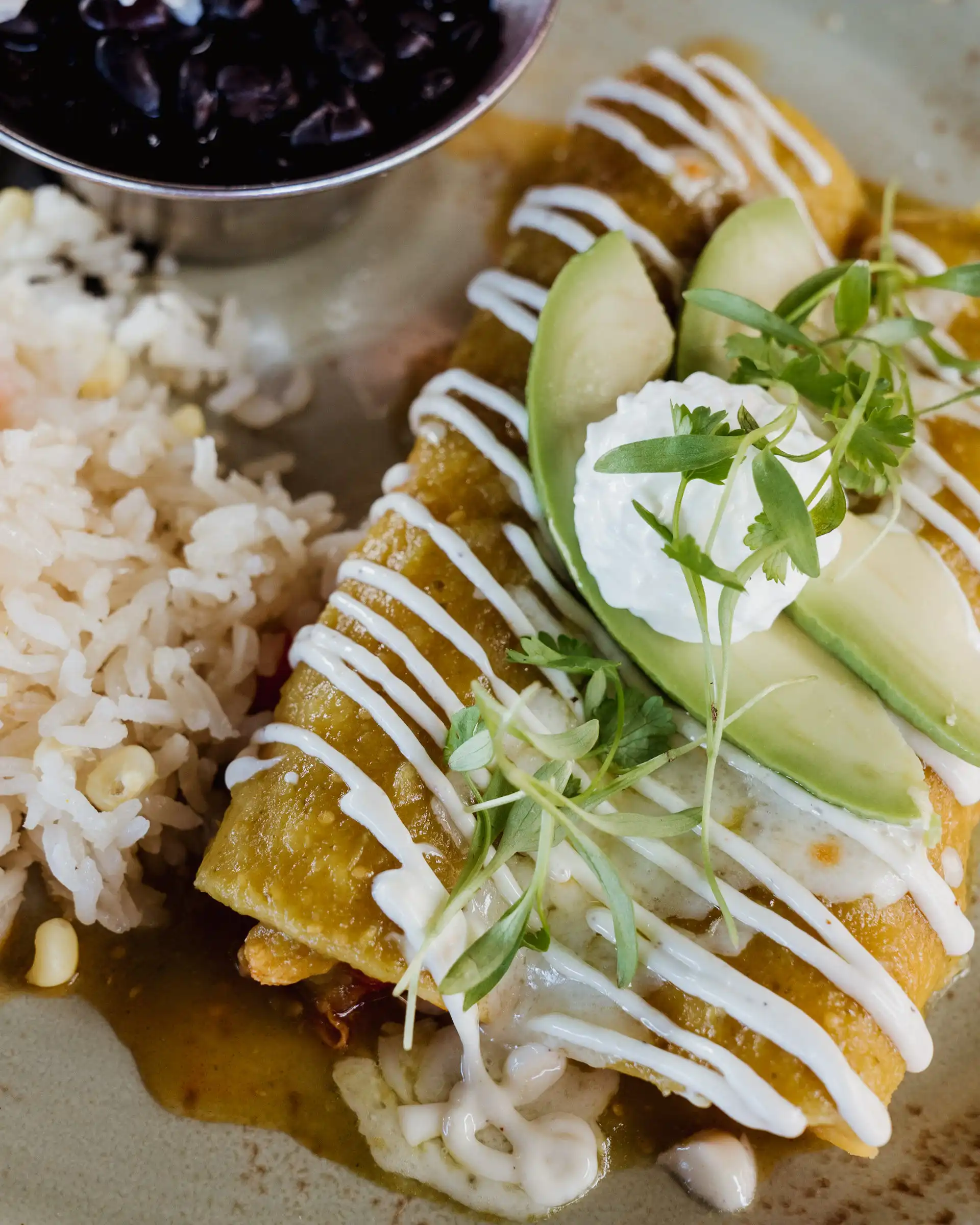 A restaurant chef preparing a dish