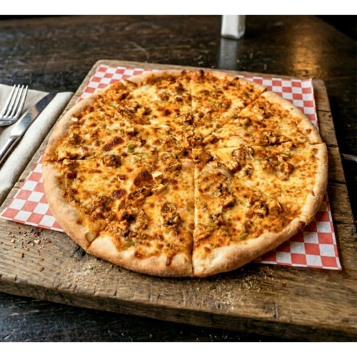 Paneer Tikka Masala Pizza