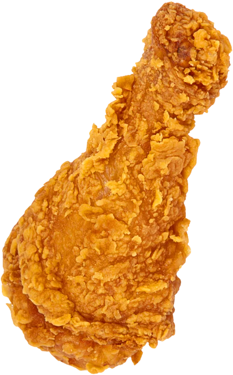 Crispy Southern fried chicken drumstick