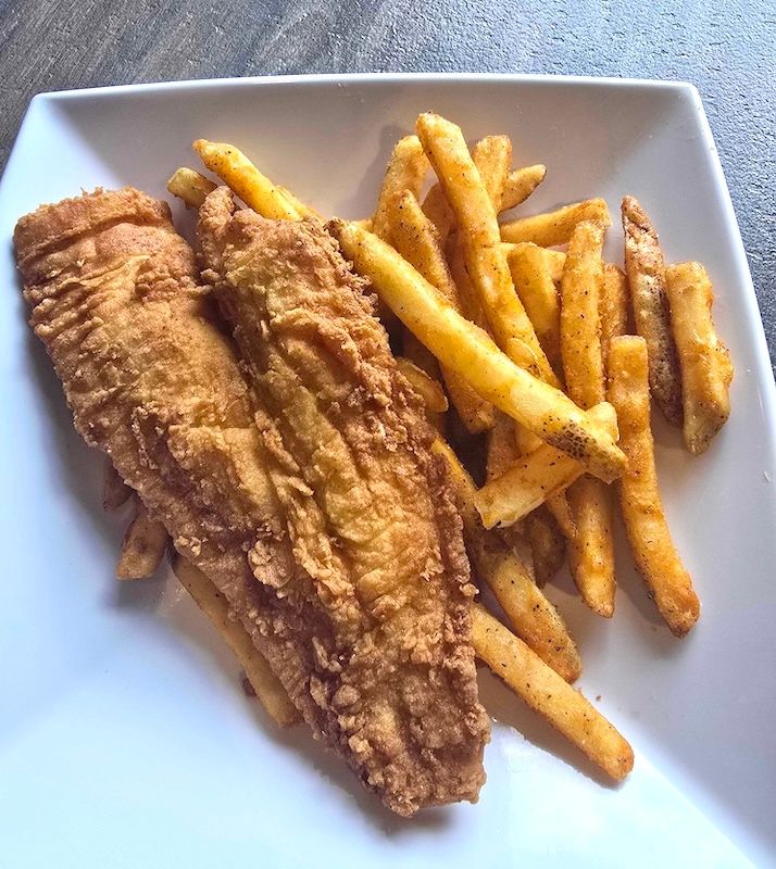 Kids Fish# at Page’s Okra Grill