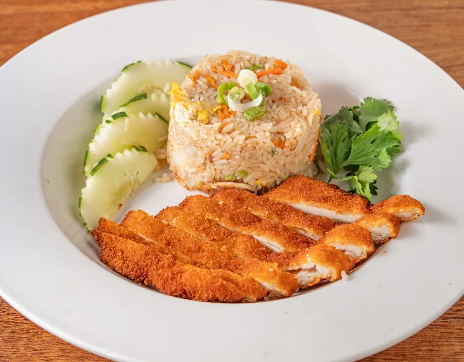 L-Fried Rice & Fried Chicken Breast