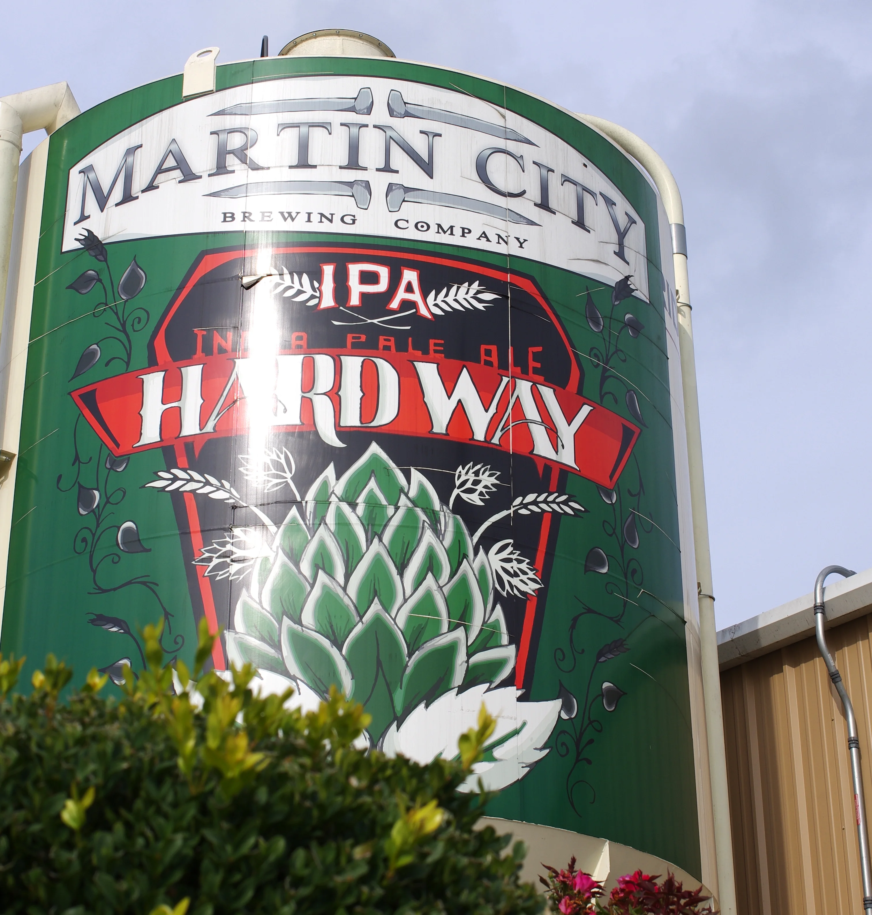 Martin City Brewing Company Beer Tower