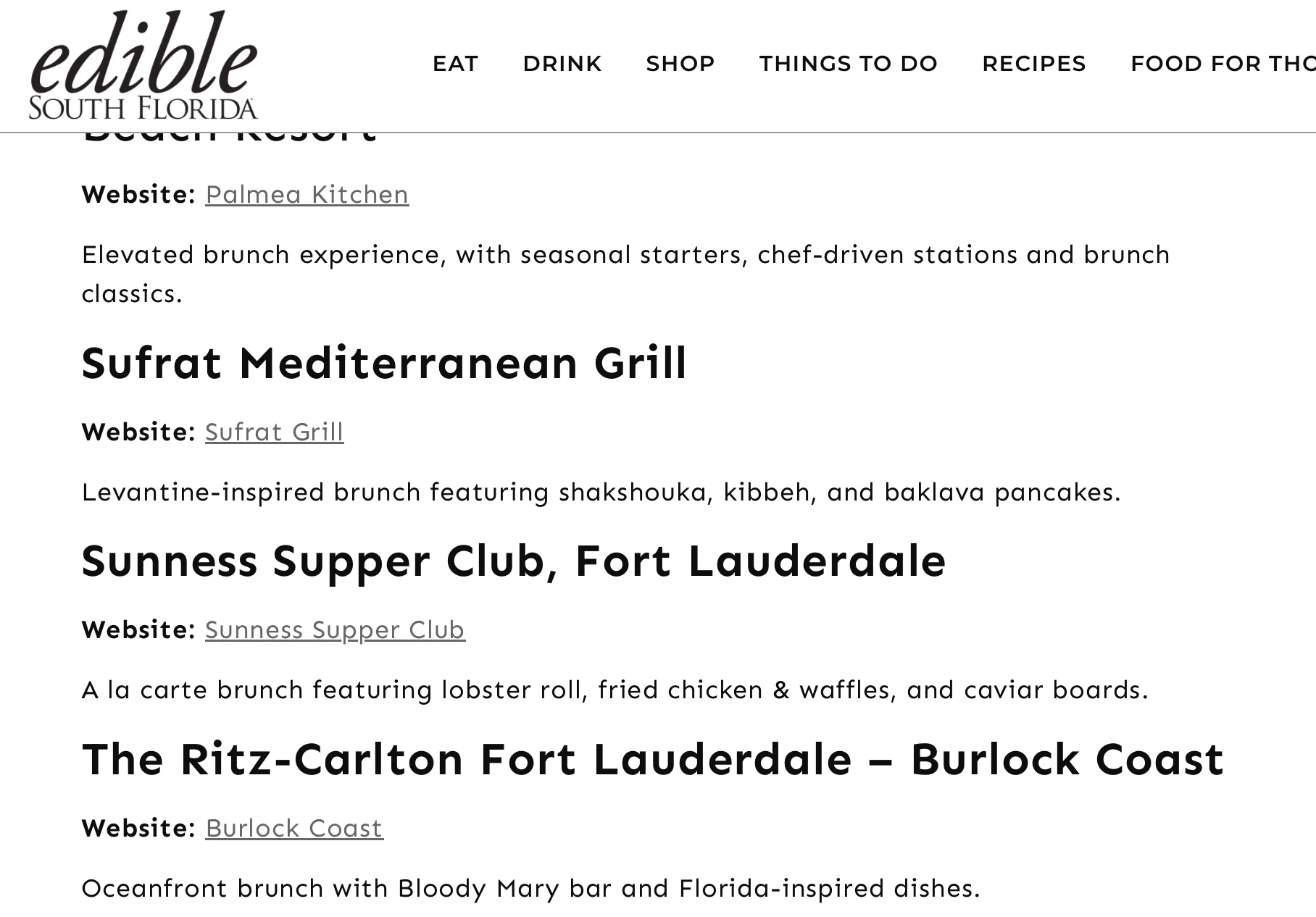 Mother’s Day Dining Guide 2026: Miami-Dade, Broward & Beyond