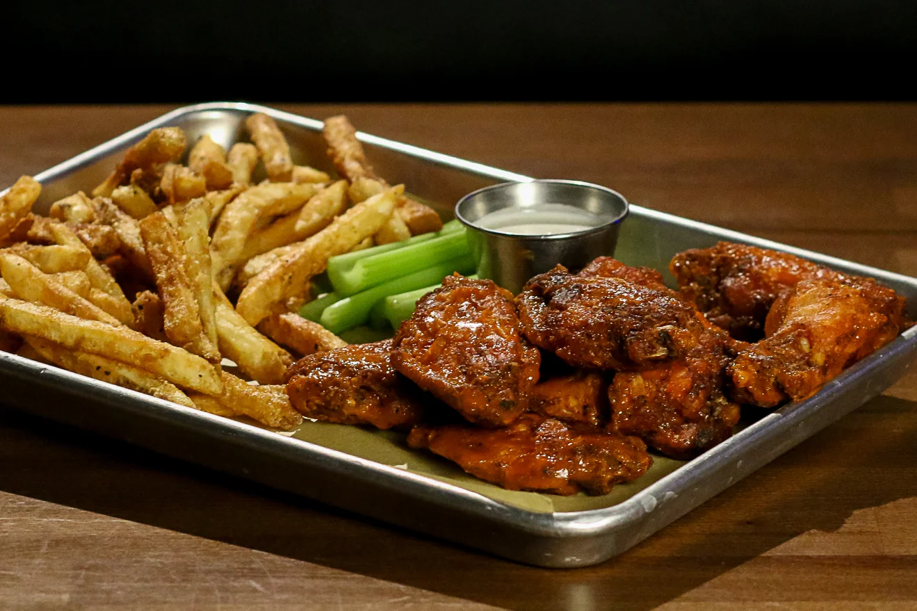 Chicken Wings at HiFi Brew Lounge Brewpub in WDM