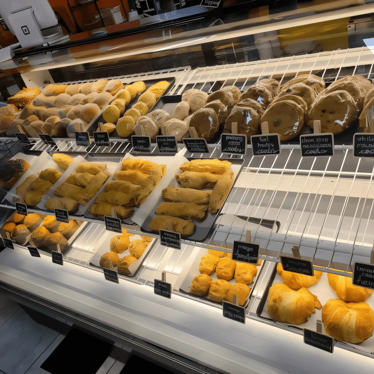 The display of baked goods from Passion Bakery Cafe