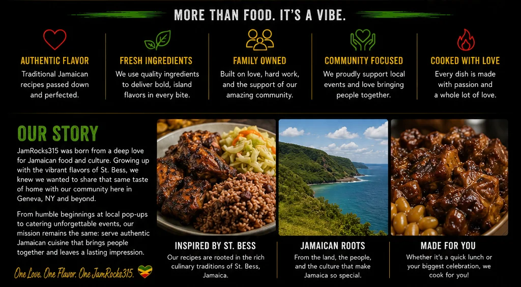 Jamaican cuisine showcasing authentic dishes and vibrant culture