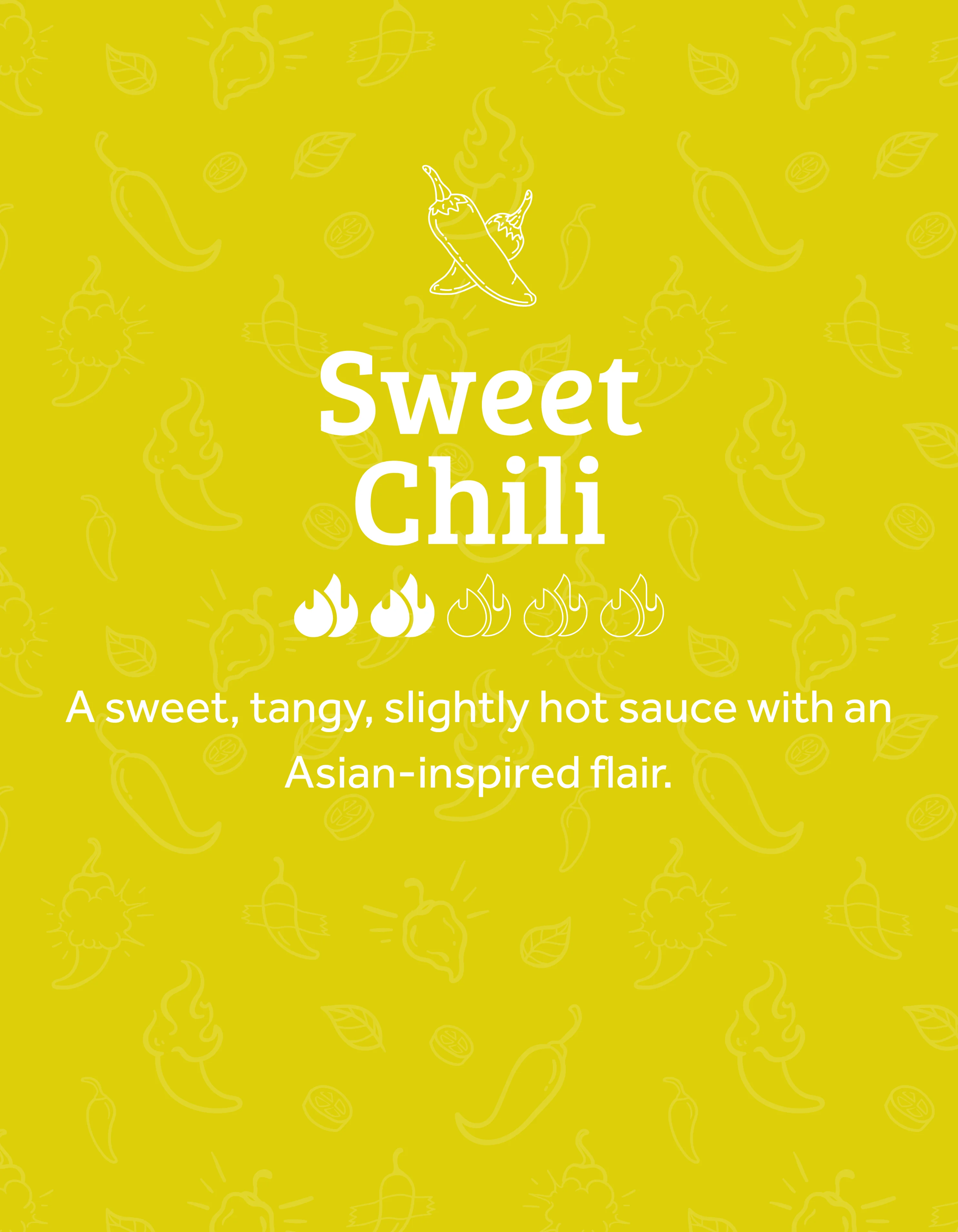 Sweet chili sauce with Asian-inspired flavors