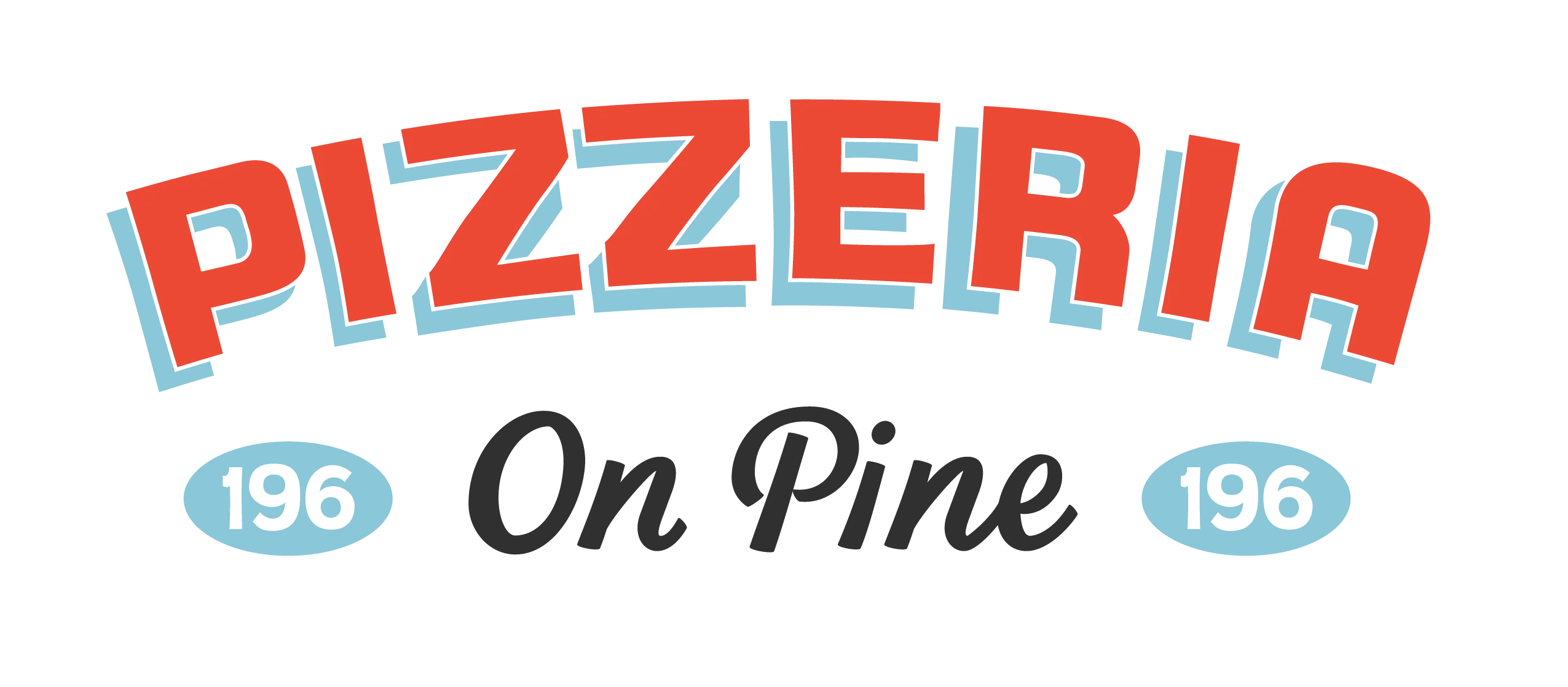 The logo of Pizzeria On Pine