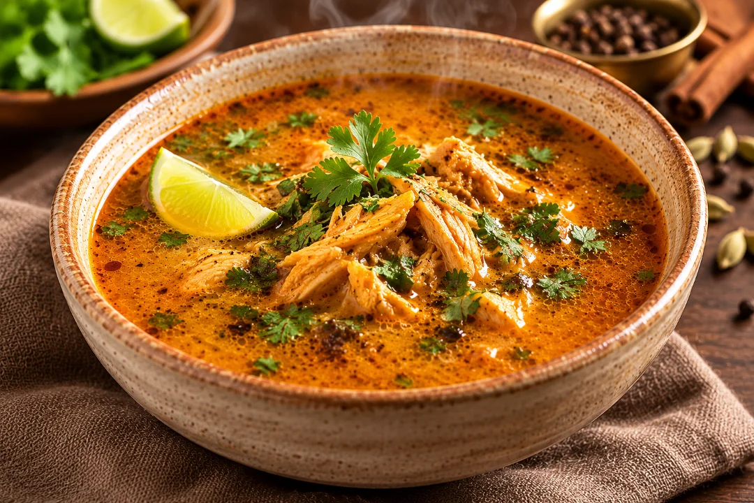 Spiced Chicken Shorba
