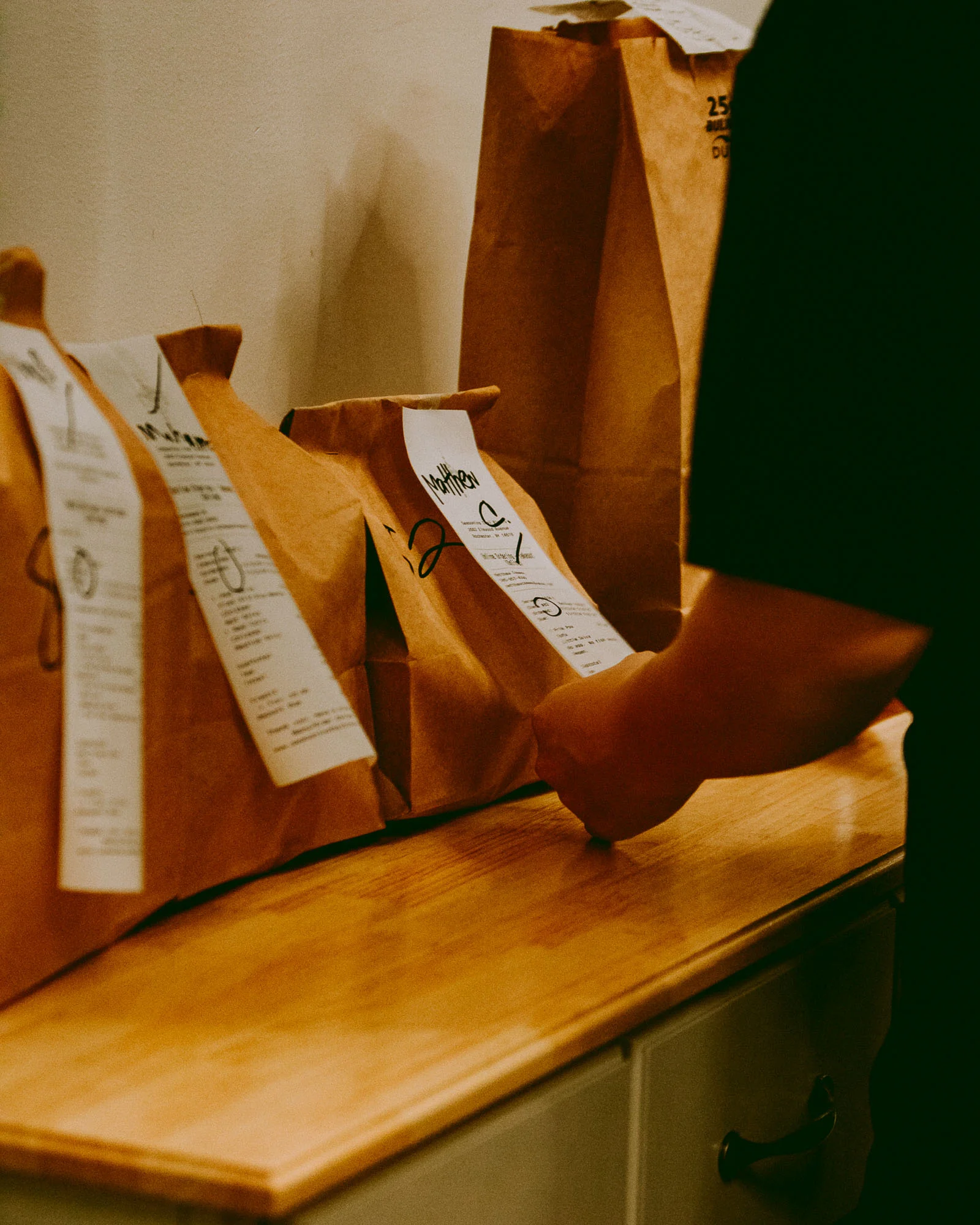 Takeout orders