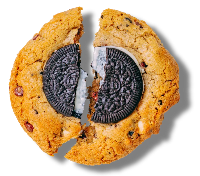 cookie & cream cookie