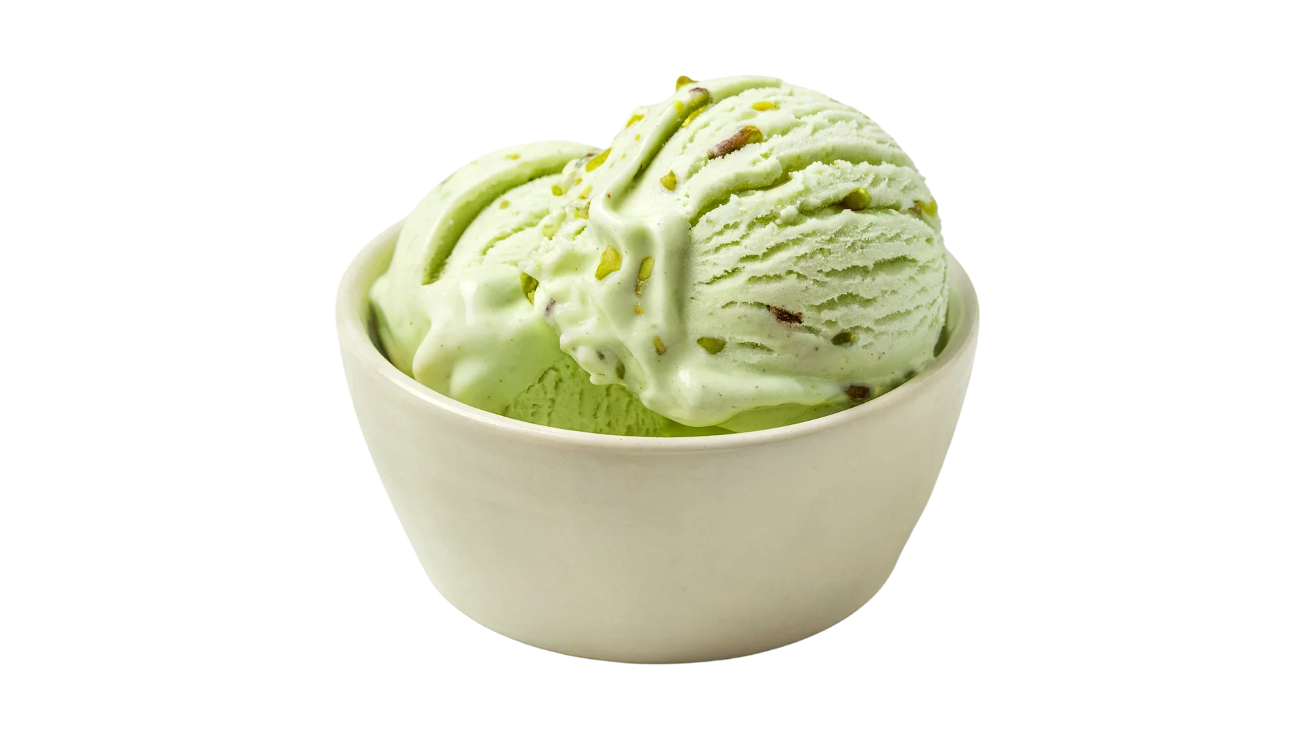 Colorful scoops of Italian gelato in a cup