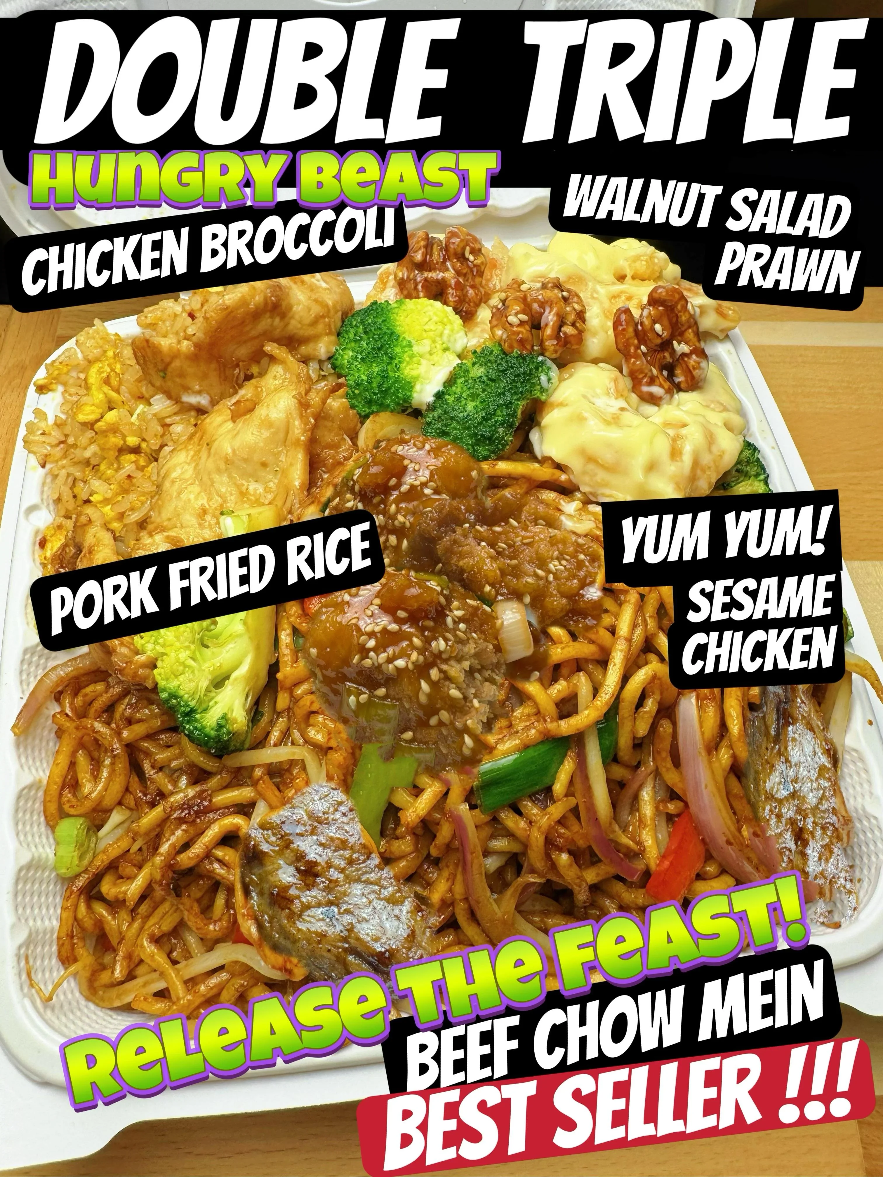 大三元 Double Triple Hungry Beast Feast