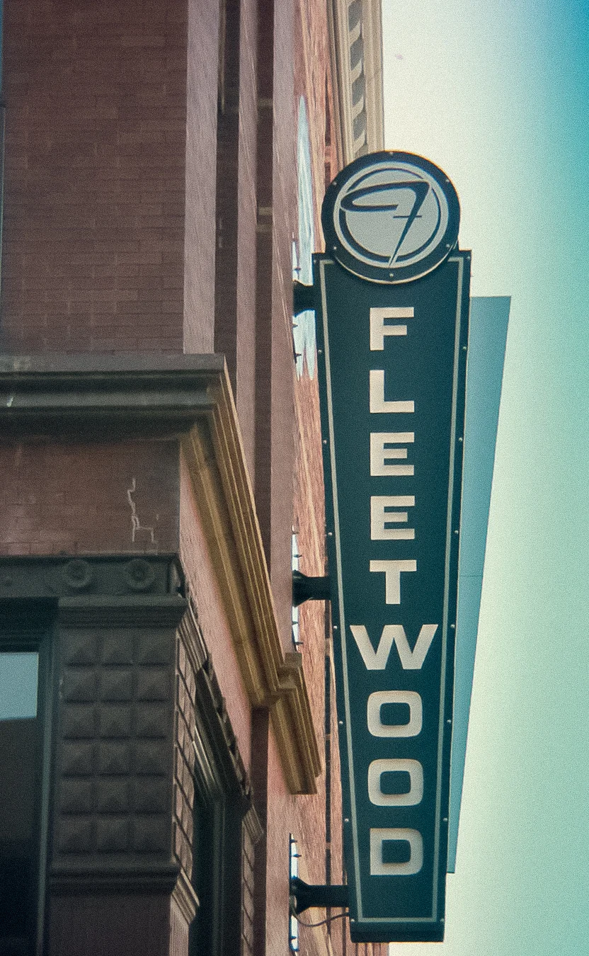 Fleetwood exterior sign