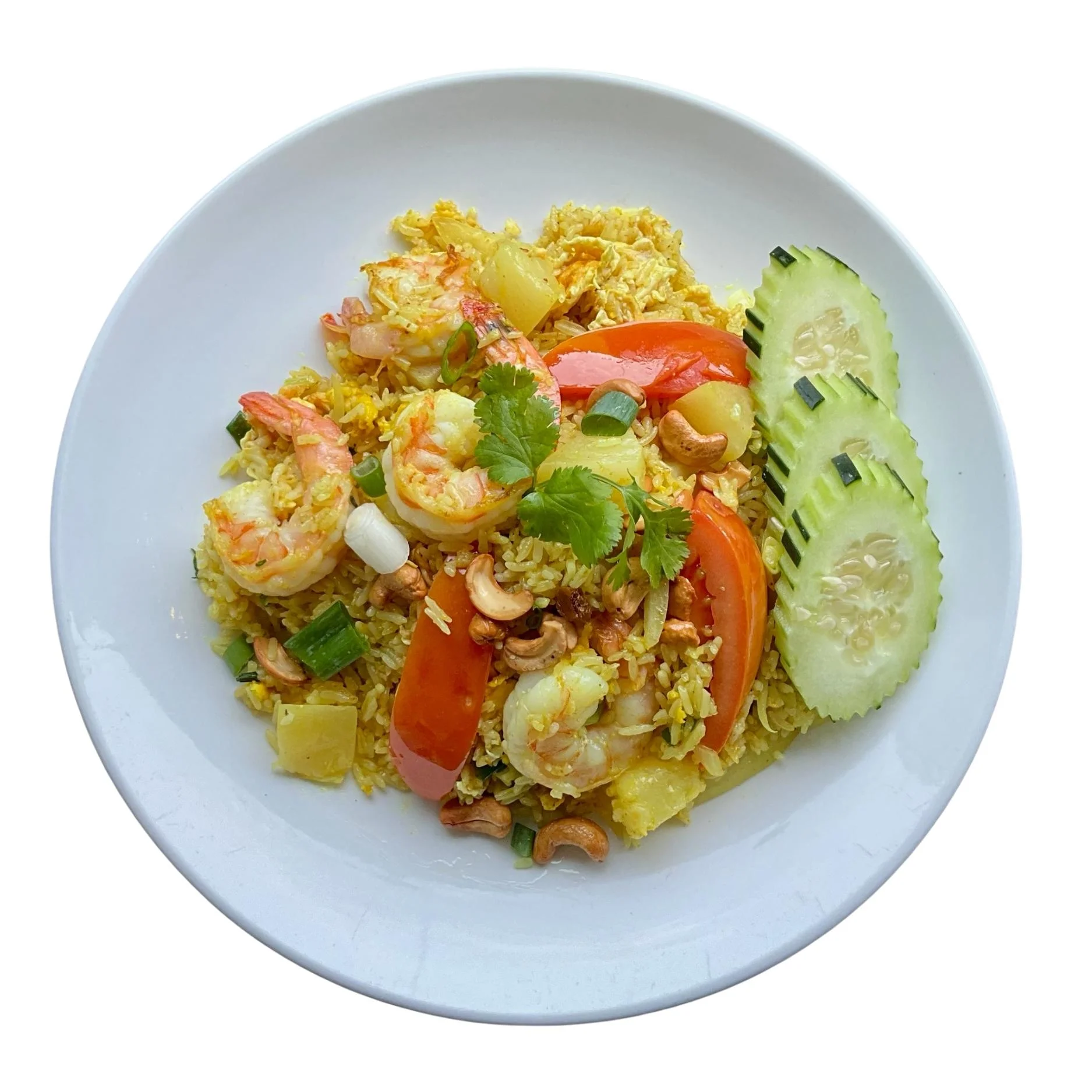 E3. Pineapple Fried Rice (ข้าวผัดสับปะรด)