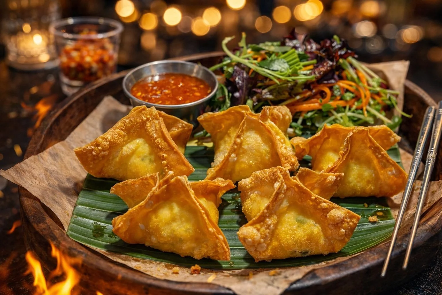 CREAM CHEESE WONTON
