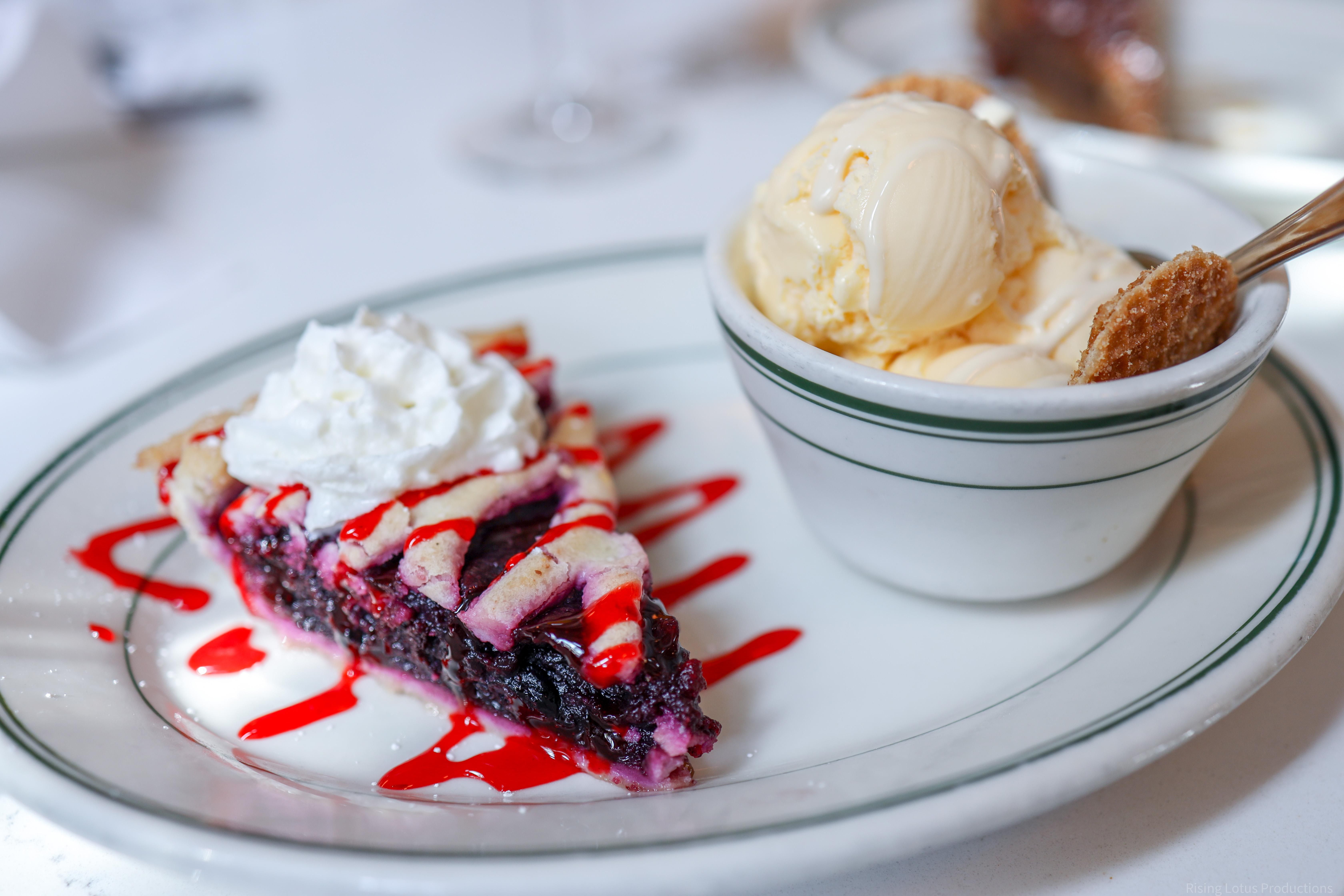 BLUEBERRY PIE at Little Duck Diner