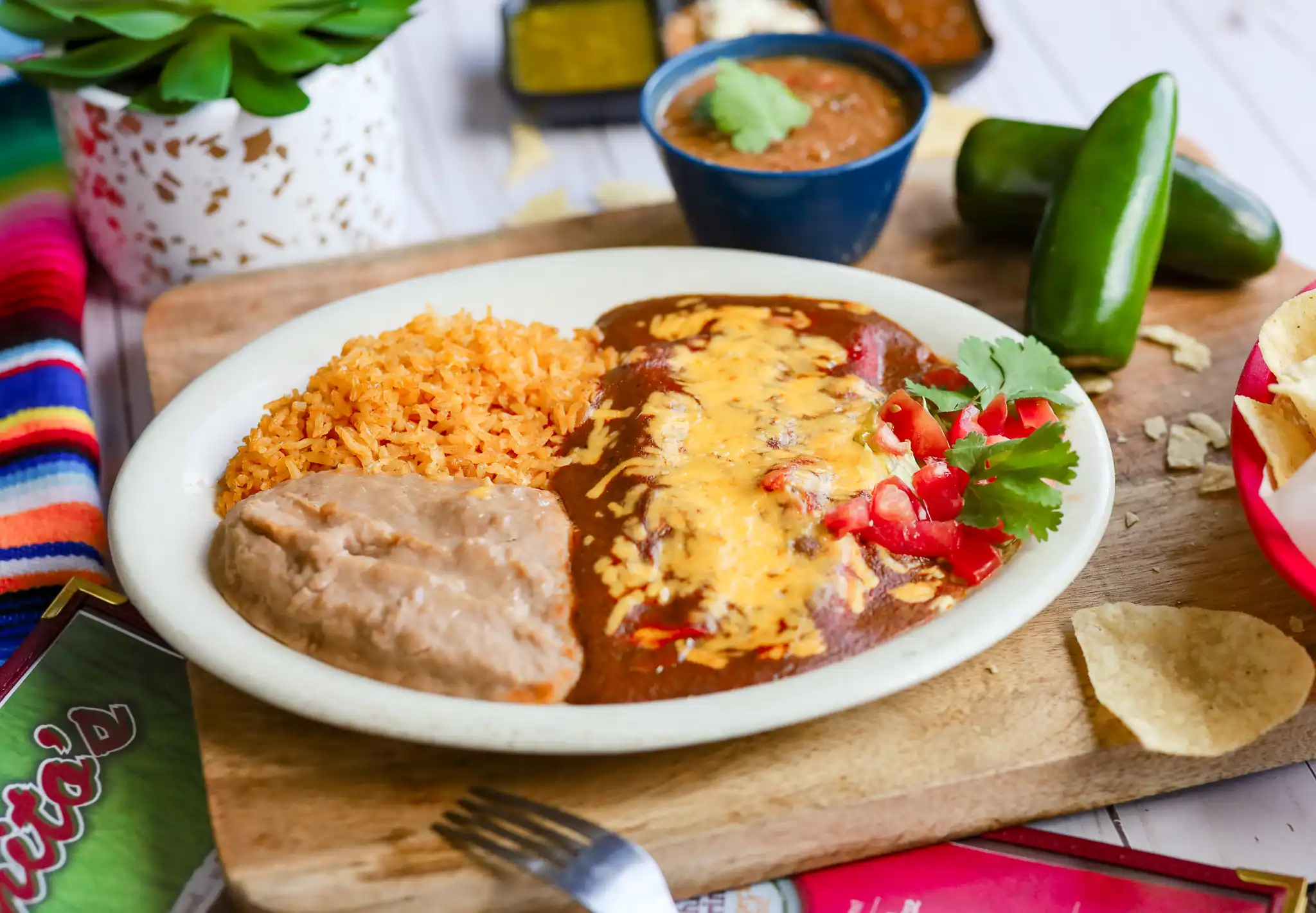 Cheese Enchiladas