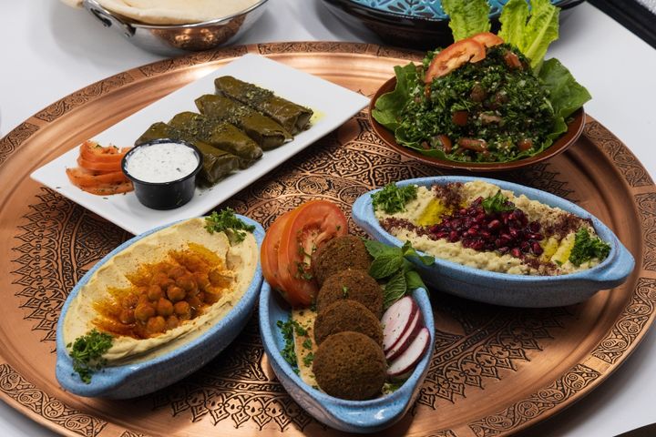 Mezze Plate | Zaatar Lebanese Grill