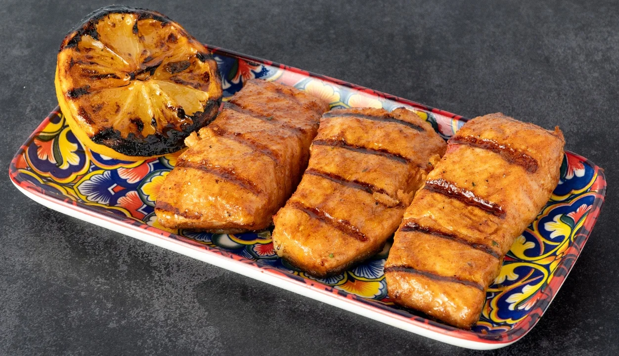 Side of Salmon Kebab