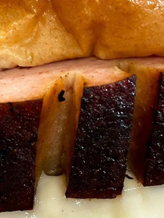 “Buster Burger” Bologna Sandwich