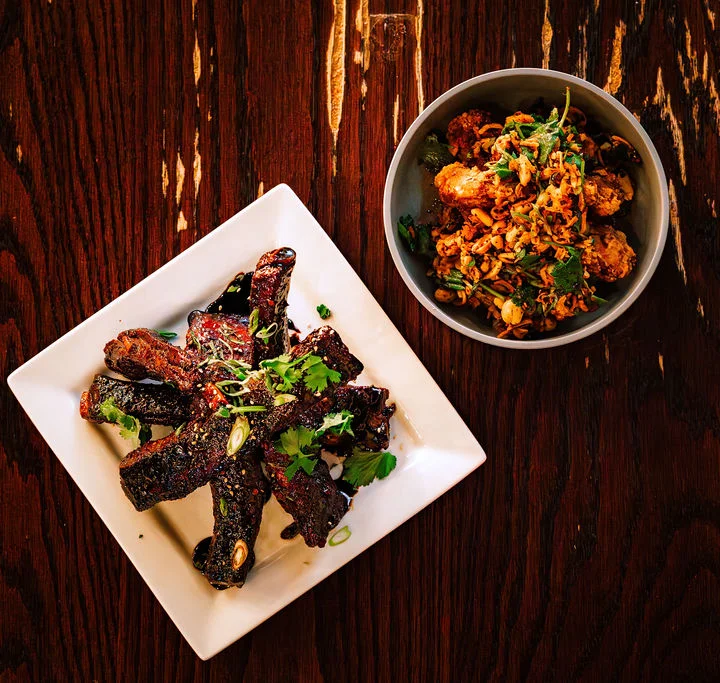 Asian sticky ribs & fried frog legs are serious Chinese food salt lake city